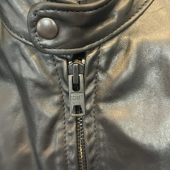 Perfecto brand from Schott NYC black cowhide mission jacket men’s size medium - Picture 4 of 16